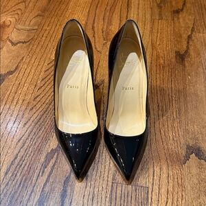 Christian Louboutin Pigalle 100mm Patent Leather Pumps